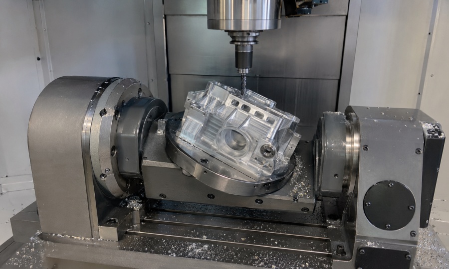 3 plus 2 and simultaneous 5-axis CNC machining