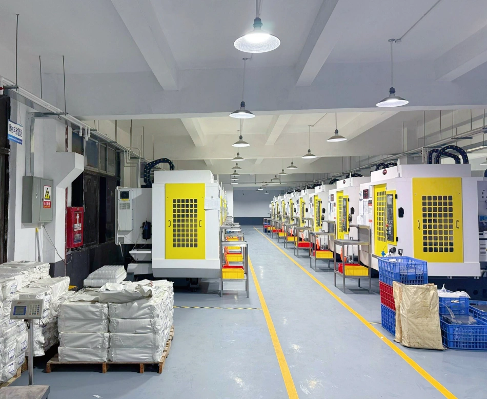 CNC machining factory in Dongguan China