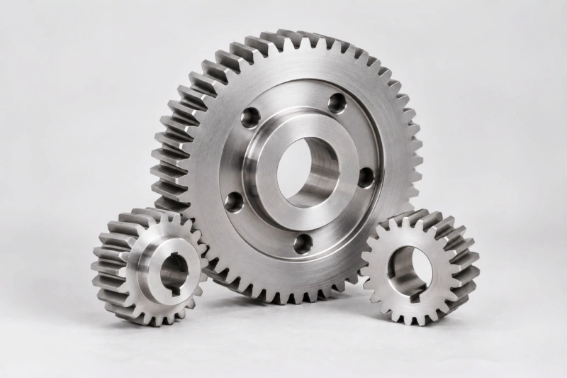 Custom CNC spur gears for precision mechanical transmission