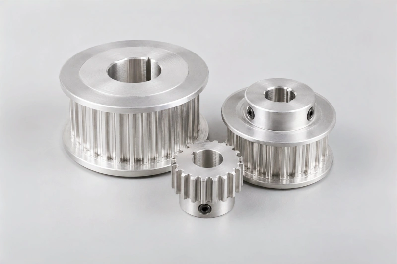 Custom timing gears and timing pulleys