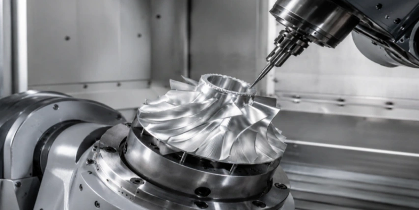 5-axis CNC machining for complex laboratory equipment parts
